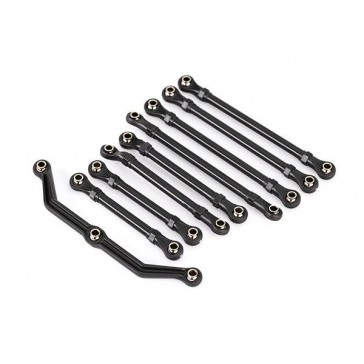 Suspension link set, complete (front & rear) (includes steering link