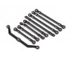 Suspension link set, complete (front & rear) (includes steering link