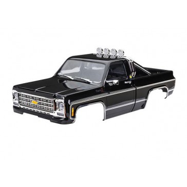 Body, Chevrolet K10 Truck (1979), complete, black (requires 9835)