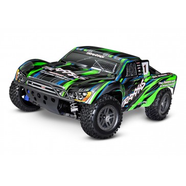 Slash 4X4 BL-2s Brushless: 1/10 Scale 4WD SC Truck - Green