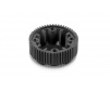 COMPOSITE GEAR DIFFERENTIAL CASE WITH PULLEY 53T - LCG - GRAPHITE