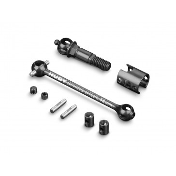 X4 ECS DRIVE SHAFT 58MM - HUDY SPRING STEEL - SET