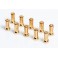 5MM GOLD CONNECTORS - WORKSTEAM - 14MM LENGTH (10 PCS.)