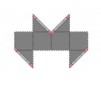Mini-Z Grand Prix Circuit50 Angles 45 Deg (12pcs)