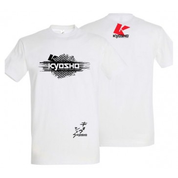 T-Shirt K23 Kyosho Blanc- XXL