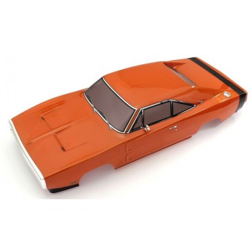 Body shell set 1:10 Fazer FZ02L Dodge Charger 1970 - Hemi Orange