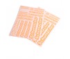 Schumacher Decal Sheet - Neon Orange - pk2