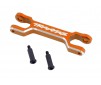 Drag link, 6061-T6 aluminum (orange-anodized)