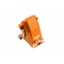 Housing, differential (front/rear), 6061-T6 aluminum (orange-anodized