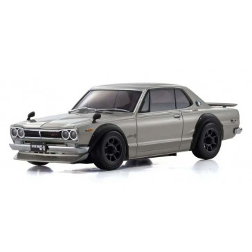 Mini-Z AWD Nissan Skyline 2000 GT-R KPGC10 Silver (MA020/KT53