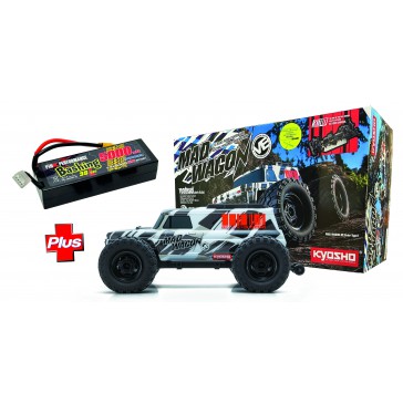 COMBO Kyosho MadWagon T1 +Pink Performance PP3-3S5000LP-M