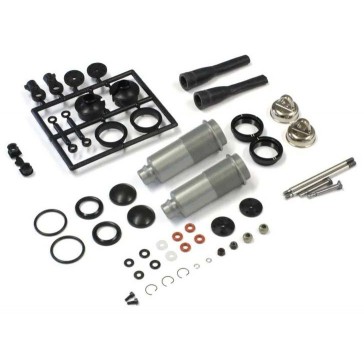 HD Coating Rear Shock Set Inferno MP9-MP10 (2) M:55