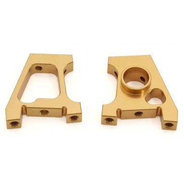 Front Axle Mount set EP Fantom 4WD (2) Gold