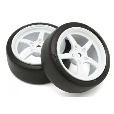 Pneus Montes-Colles 5 Spoke White 1:10 Fazer 2.0 (2) Rallye