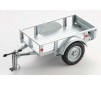 1/18 - 1/12 - Utility trailer C (Silver)