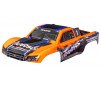 Body, Slash 4X4 (also fits Slash VXL & 2WD), orange (painted)