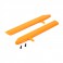 DISC.. Fast Flight Main Rotor Blade Set, Orange: 130 X