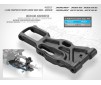 XB8 C-HUB COMPOSITE FRONT LOWER SUSPENSION ARM - MEDIUM