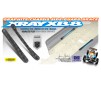 XB8 GRAPHITE BRACES FOR CHASSIS SIDE GUARDS - SET