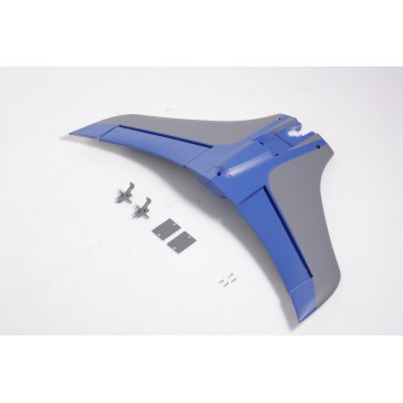 80mm Integral - Horizontal stabilizer (Blue)