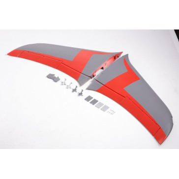 80mm Integral - Main wing set (Red)