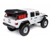 1/24 SCX24 Jeep JT Gladiator 4WD Rock Crawler Brushed RTR, White