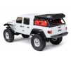 1/24 SCX24 Jeep JT Gladiator 4WD Rock Crawler Brushed RTR, White