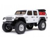 1/24 SCX24 Jeep JT Gladiator 4WD Rock Crawler Brushed RTR, White