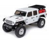 1/24 SCX24 Jeep JT Gladiator 4WD Rock Crawler Brushed RTR, White