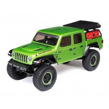 1/24 SCX24 Jeep JT Gladiator 4WD Rock Crawler Brushed RTR, Green