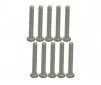 DISC.. M2,6 X 20 Titanium Button Head Hex Socket - Machine ( 10 Pcs )