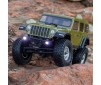 SCX24 2019 Jeep Wrangler JLU CRC, Green: 1/24 4WD RTR