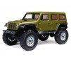 SCX24 2019 Jeep Wrangler JLU CRC, Green: 1/24 4WD RTR