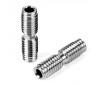 X4 ADJUSTABLE CAMBER SCREW 14MM M4 L/R - TITANIUM (2)