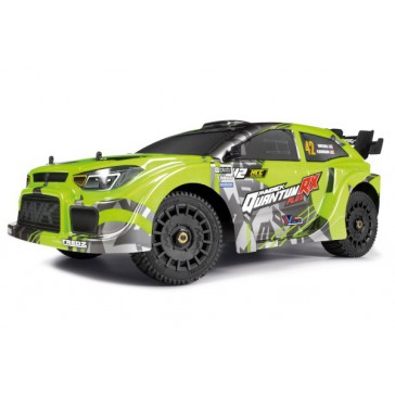 QuantumRX Flux 4S 1/8 4WD Rally Car - Fluoro Green