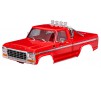 Body, Ford F-150 Truck (1979), complete, red (includes grille, side m