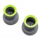 MT Wheel, Green Beadlock, Lt Grey(2): Mini LMT