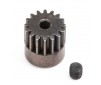 Pinion Gear, 16T, 0.5M, 2mm Shaft: Mini LMT