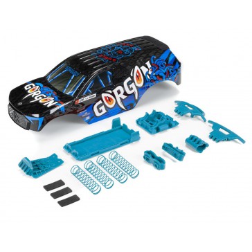 GORGON Painted Decaled Trimmed Body Set (Blue)