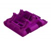 Rear Lower Skid/Gearbox Mount (1pc) - Purple