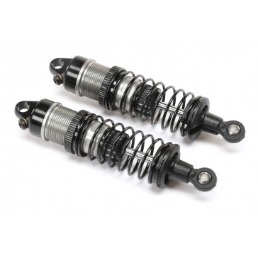 Front Shock Set Complete, Aluminum: Mini-B, BL