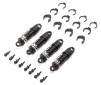 Oil Shock Set 6mm, (.213 LBS/IN Red): SCX24 (4)