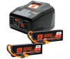 Smart Powerstage 4S Surface Bundle: (2) G2 5000mAh 2S LiPo IC5 & S210