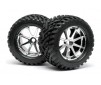 Mounted Goliath Tire 178X97Mm On Blast Wheel Crm