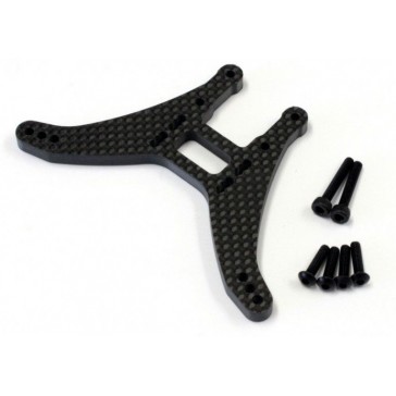 REAR DAMPER STAY RB6.6 CARBON/5.0 (MID)