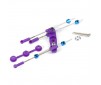 PRE-ASSEMBLED THROTTLE/BRAKE LINKAGE SET PURPLE