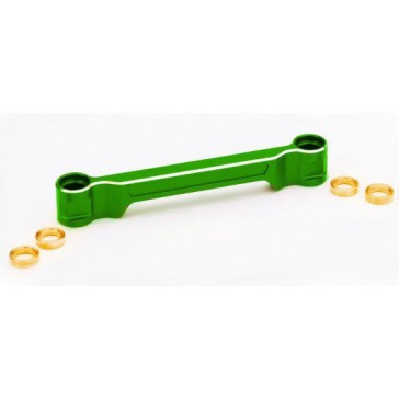 Draglink, steering, 6061-T6 aluminum (green-anodized)