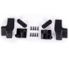 Body reinforcement set, black/ 3x10mm CS (8) (fits 10211 body)