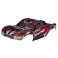 Body, Maxx Slash, red (painted)/ decal sheet (assembled with body sup