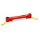 Draglink, steering, 6061-T6 aluminum (red-anodized)